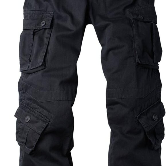 Women's Cotton Casual Military Army Cargo Combat Work Pants with 8 Pocket - Size - Picture 1 of 6